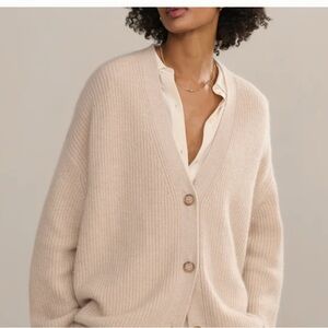 Jenni Kayne cropped cocoon cashmere Cardigan